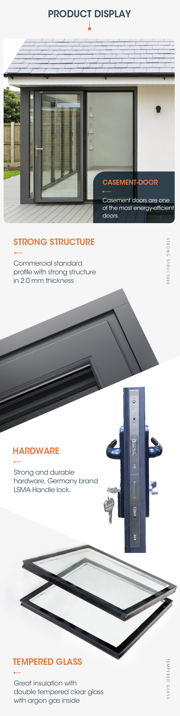 au 102 casement door细