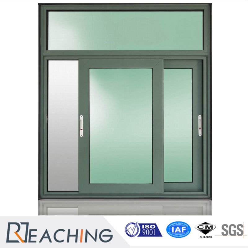 Energy Saving Double Tempered Glass Aluminum Sliding Window Glass Window