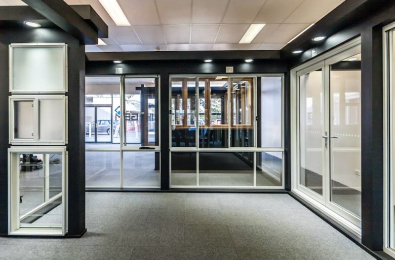 New Design Layout Aluminium Alloy Sliding Door with Double Argon Gas Glass