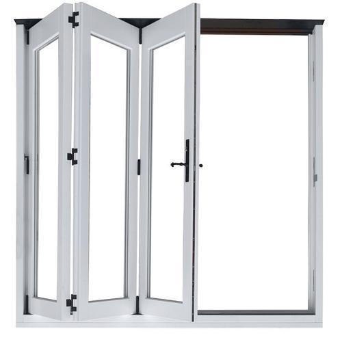 Three Door Bi-Folding Aluminium Windows with Double Glass Anti-Nosie Water Proof