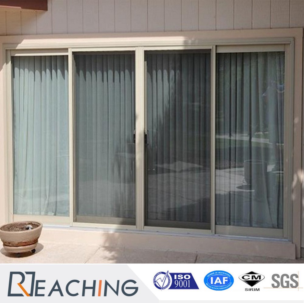Conch UPVC Balcony UPVC Door with Pattern Glass