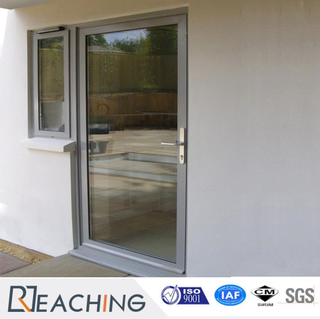Hot Sale High Clear Glass Aluminium Door with Durable Handle
