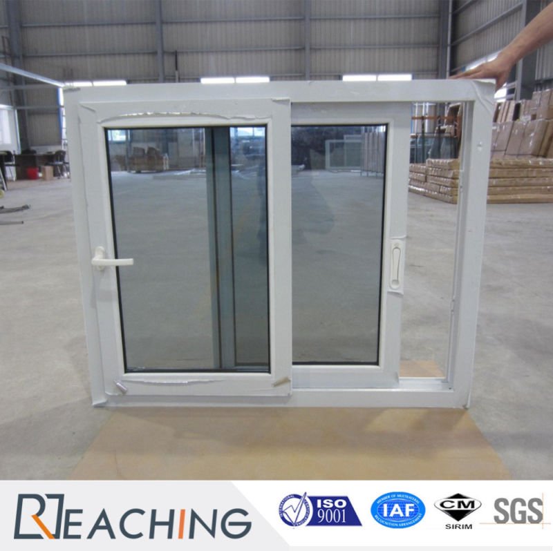 White Color UPVC Window with Multi Point Lock System