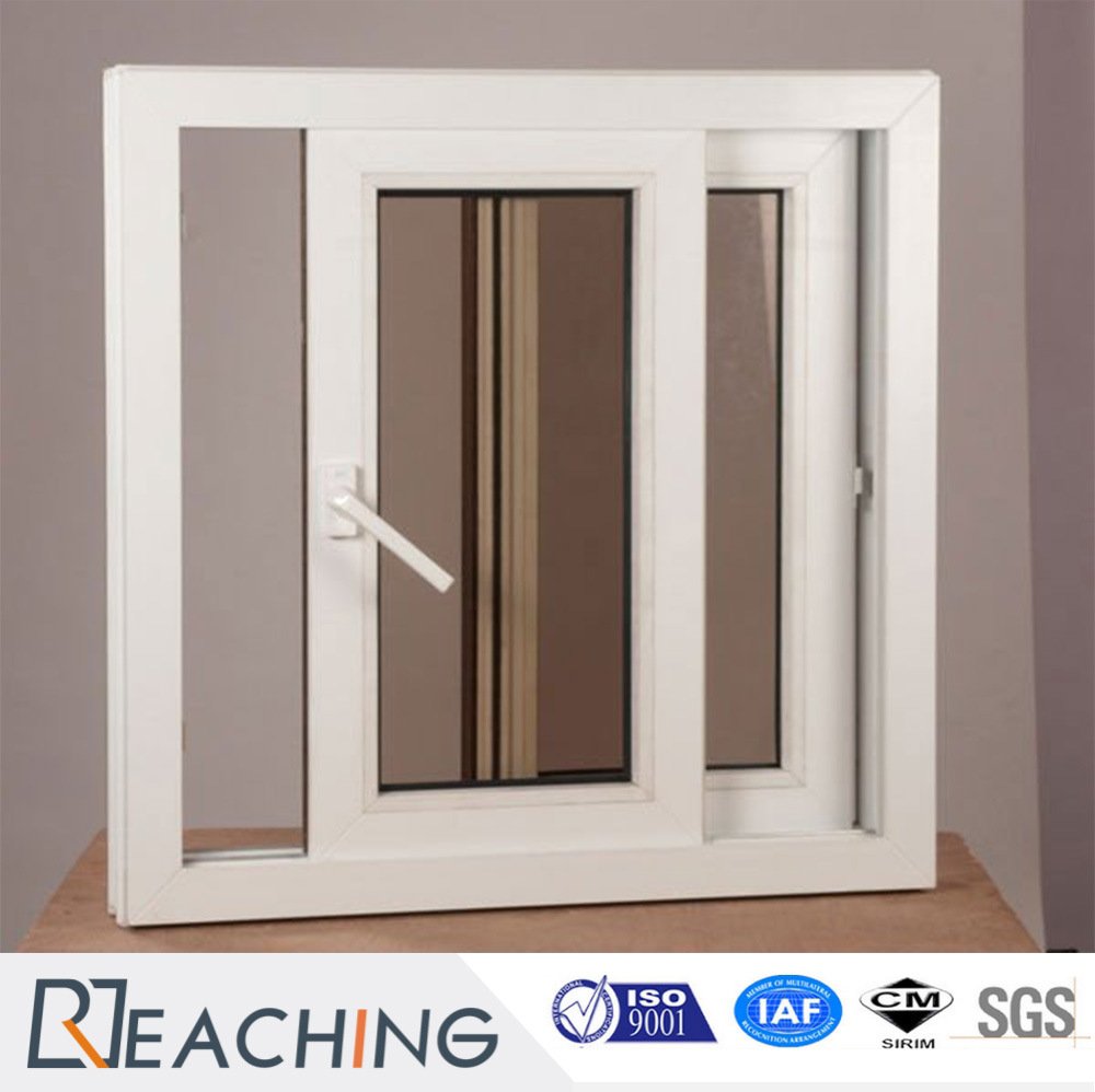 White Color UPVC Window with Multi Point Lock System