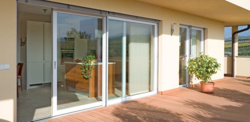 Living Room Anti-Noise UPVC Sliding Door Water Proof