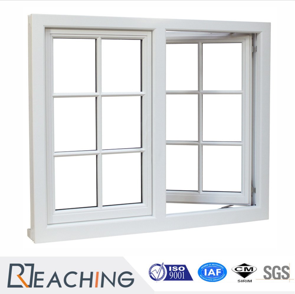 Powder Coated Aluminium Casement Window with Standard Size