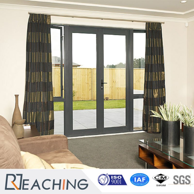 Economic Price Double Glazed Casement Plastic/UPVC Door