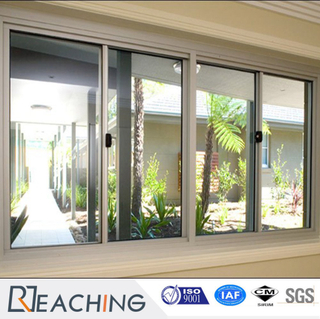 Double Insulated Low-E Glass Filled Argon Gas PVC Sliding Window