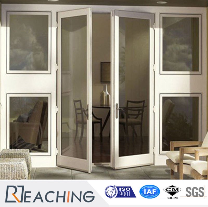 High Quality UPVC Profile PVC Bathroom Door Price Interior Glass Doors